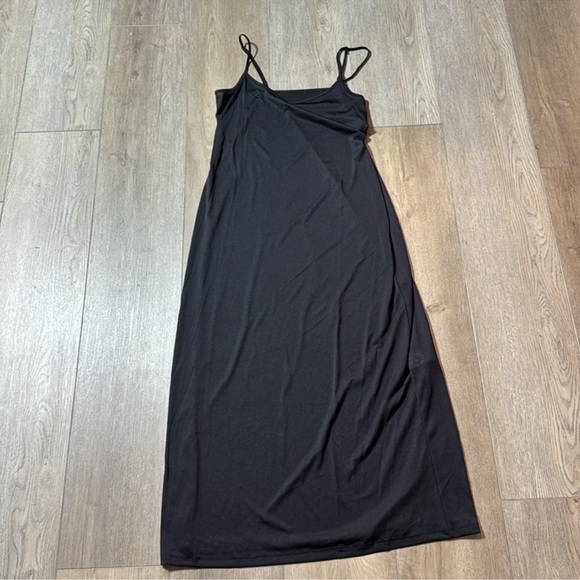 NWT Banana Republic Ivory Black Plaid Mesh Long-Sleeve Maxi Dress MEDIUM  PETITE - mordernwear.com